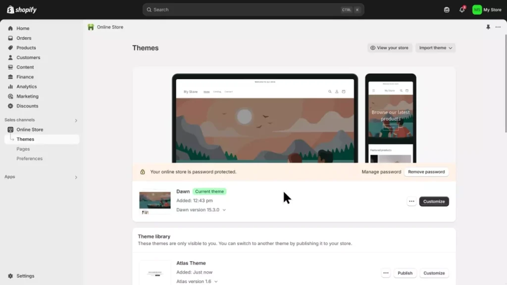 E-commerce website development by Shopify website development company
